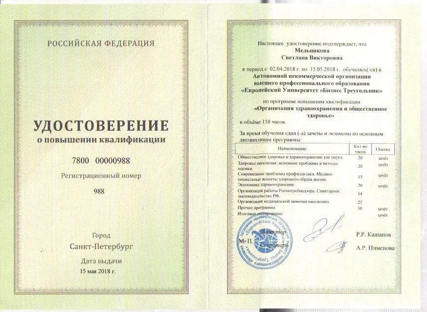 Лицензия / сертификат №25